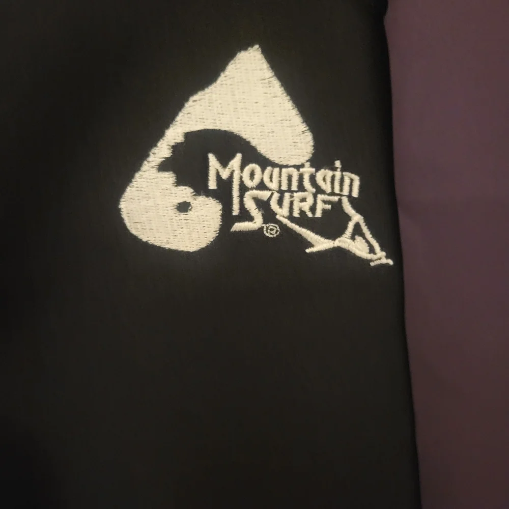 Womens Black Mountain Surf Baselayer Waterproof Snowboarding Leggings. Size XL